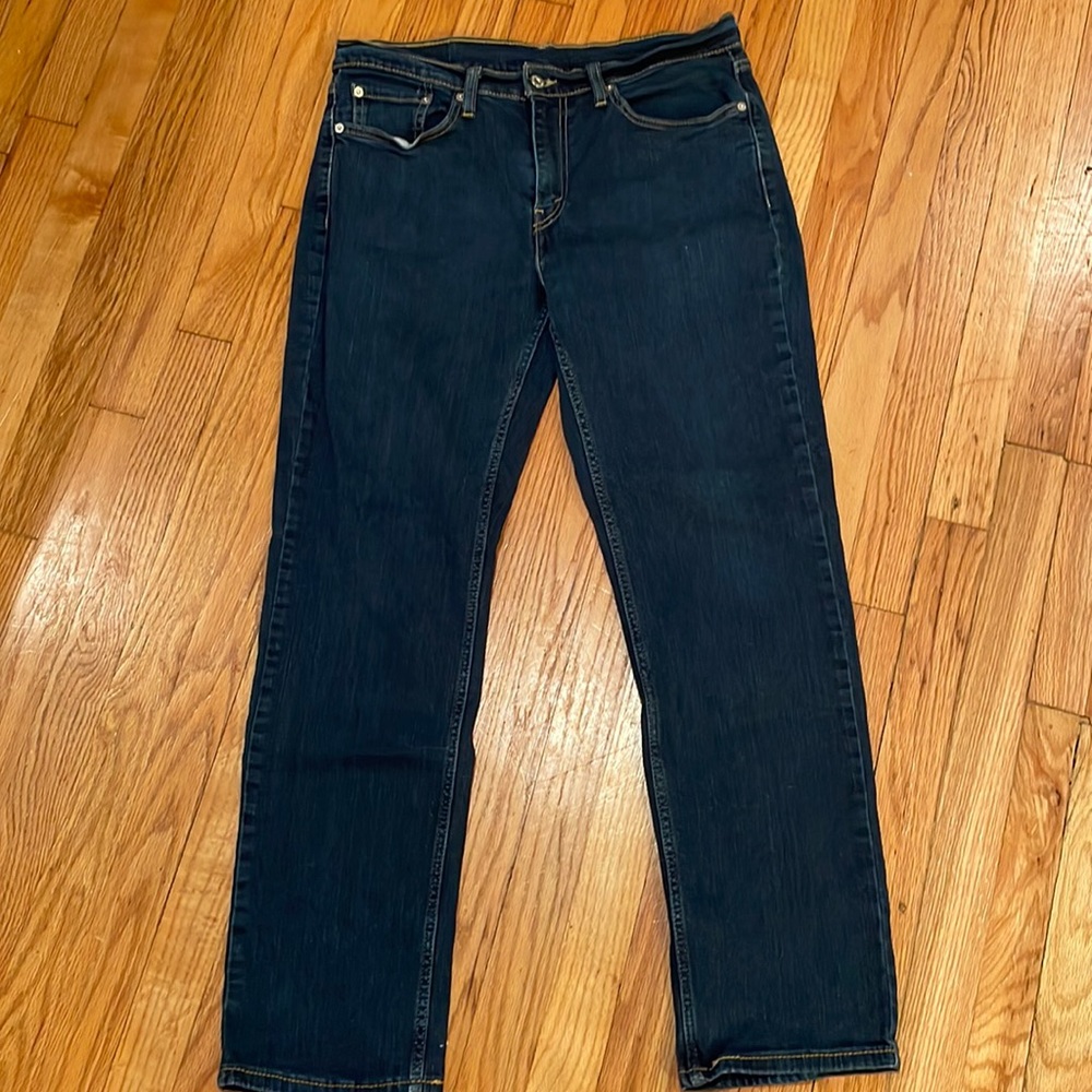 Levi 514 Dark Wash Stretch